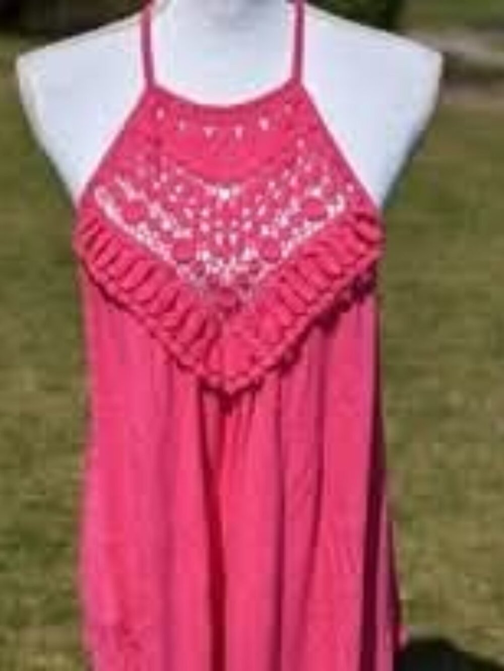 Hot Pink Halter Top